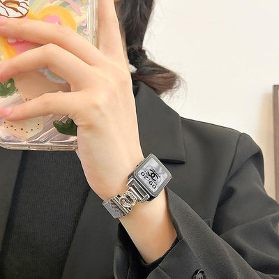 錶帶米蘭愛心適用于華為手環9/8/7/6表帶榮耀7/6pro手表通用高級感個性米蘭磁吸金屬愛心金屬快拆替換腕帶