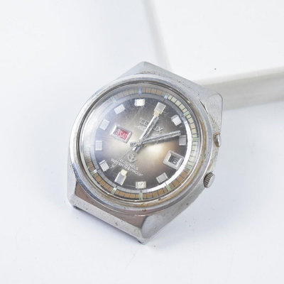 《玖隆蕭松和 挖寶網F》A倉 TELUX 無字日期 機械錶 錶頭  (10862)