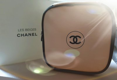 Chanel 香奈兒 時尚裸光果凍粉餅造型化妝包 新品 限量