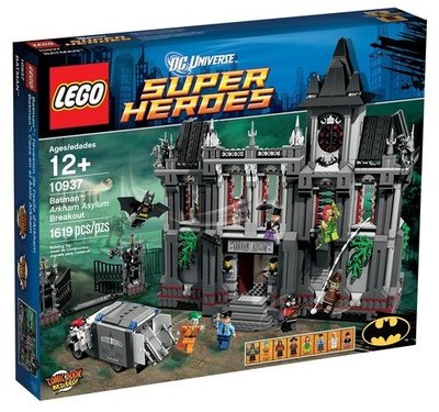 台中＊＊宏富玩具＊＊超級英雄系列 LEGO 10937 蝙蝠俠 阿卡漢精神病院