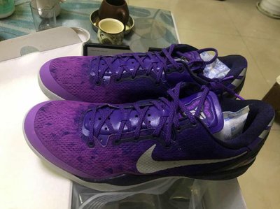 現貨 Nike Kobe8 紫色 555035-500~US12