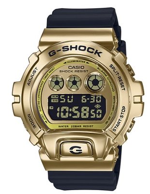 【萬錶行】CASIO G SHOCK 街頭嘻哈風格 高端時尚配件 GM-6900G-9