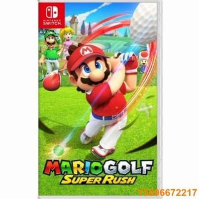 布袋小子Nintendo Switch 馬里奧高爾夫超級拉什