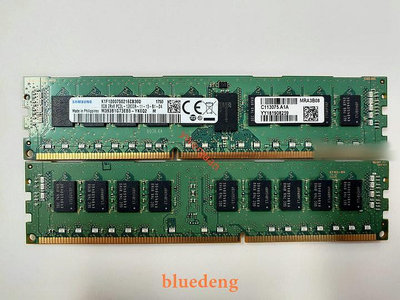三星原裝 8G DDR3 1600 ECC REG 2RX8 PC3L-12800R 伺服器記憶體