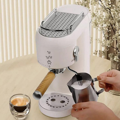 20bar意式全半自動咖啡機小型家用蒸汽奶泡美式110V美規歐規台灣