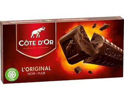比利時代購巧克力-Cote d'Or 比利時大象牌5款400g巧克力供選擇，買10盒送1盒，另有提供86%供顧客選購。