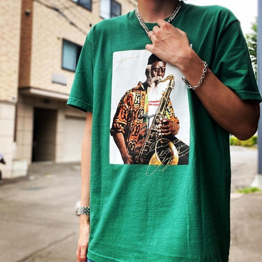 Supreme pharoah sanders tee 黒L-