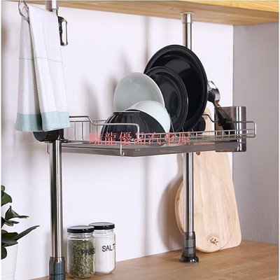 韓國頂天立地廚房不鏽鋼瀝水架小型40cm (單層雙層三層) 廚房收納架 廚房層架 碗筷架 碗盤收納