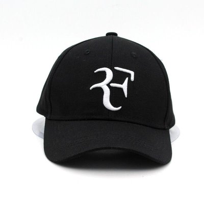 老提莫店-跨境爆款帽子Ebay費德勒同款韓版百搭字母刺繡棒球帽戶外遮陽帽男-效率出貨