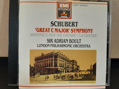 Boult,London  P.O,Schubert-Sym No.9"The Great"鮑爾特指揮倫敦愛樂，演繹-舒伯特第九號"偉大"交響曲