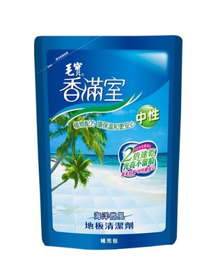 【B2百貨】 毛寶地板清潔劑-海洋微風(1800g) 4710038853306 【藍鳥百貨有限公司】
