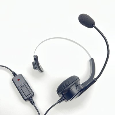 單耳耳機麥克風 含調音靜音 顯示型數位話機耳麥 NEC DT400專用