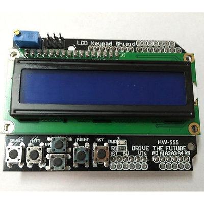 【以群】1602 Keypad 帶背光型 LCD Keypad Shield 擴展板 ARDUINO