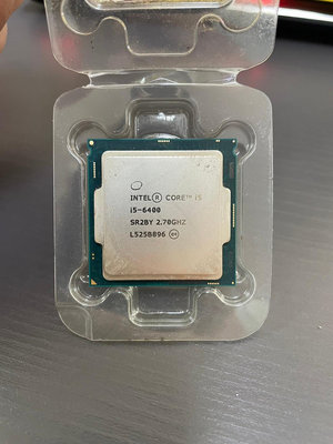 Intel I5-6400 CPU 中央處理器 二手良品 保固30天 蘆洲可自取????自取價950