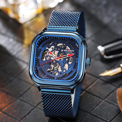 男士手錶 AOCASDIY原廠直銷全自動機械男士手錶熱賣時尚商務百搭手錶
