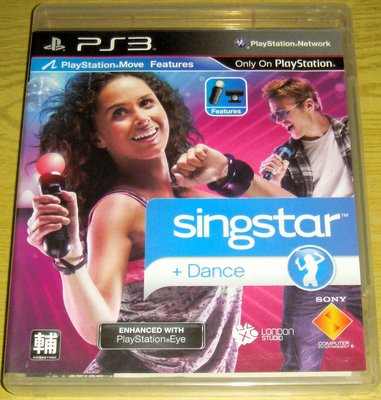PS3 熱舞歌唱 英文版 需搭MOVE和麥克風使用
