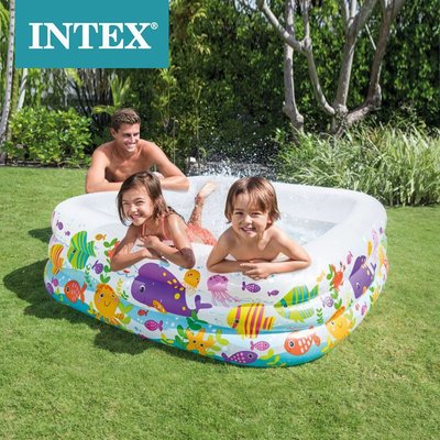 intex 57471 充氣游泳池嬰幼兒浴盆寶寶浴缸水池兒童泳池球池