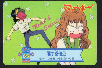 《CardTube卡族》(060930) 65 日本原裝橘子醬男孩 萬變卡∼ 1995年遊戲普卡