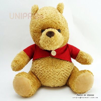 【UNIPRO】古典小熊維尼 坐姿 絨毛玩偶 娃娃 Classic Pooh 禮物 摯友維尼 迪士尼正版授權