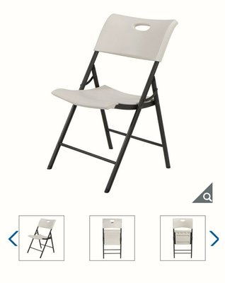 【多娜代購】（2入）Lifetime 塑膠折疊椅×2入/居家與辦公室皆適用，抗UV特殊處理不褪色，骨架強化抗鏽處理經久耐用/好市多代購