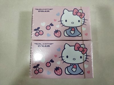 《Hello Kitty》長榮航空撲克牌X2個如圖(全新未拆封)