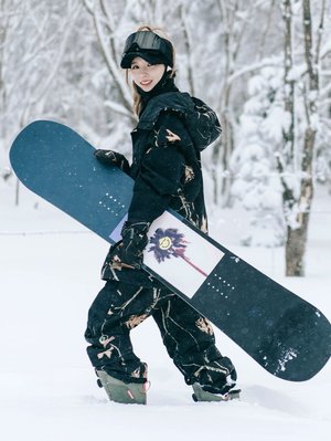 傲天極限2122新款DC x MOSSY合作款滑雪服套頭雪褲套裝單板男女款~特賣