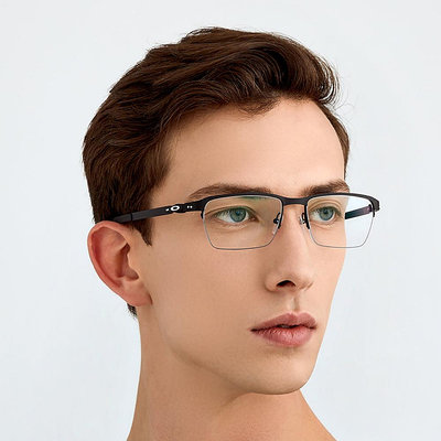 【原廠公司貨】OAKLEY 奧克利 光學眼鏡 TINCUP 0.5 TI 鈦金屬半框 輕量穩定舒適 OX5099 01