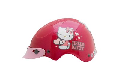 現貨 兒童安全帽 Hello Kitty半罩卡通 愛心