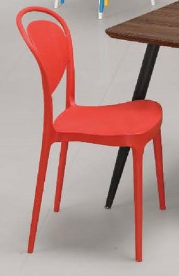 21X【新北蘆洲~偉利傢俱】凱斯紅色休閒椅-編號 (X620-9)*