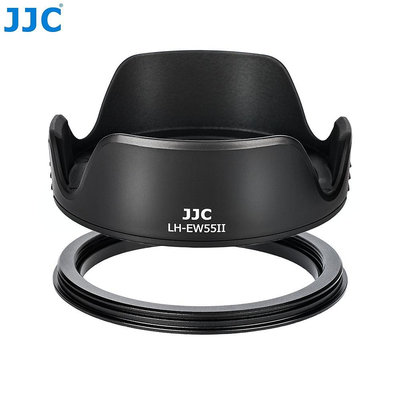 JJC EW-55遮光罩 防止多餘雜光進入鏡頭 適用Canon RF 28mm F2.8 STM 鏡頭 R100 R50 R10