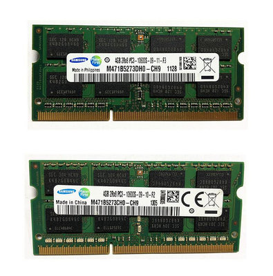 三星4G DDR3 1333MHz 4GB筆記本電腦內存條PC3-10600S 兼容1066