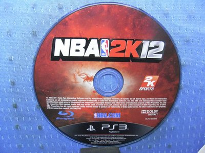[無殼藍光光碟]KV  PS3  NBA 2K12  正版 藍光片