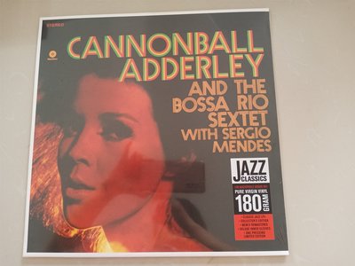 全新爵士中音薩克斯演奏家cannonball adderley 加農炮艾德利LP  【黑膠之聲】
