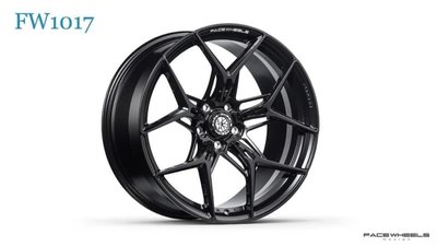全新鋁圈 FACE wheels (臉圈) FW1017 單片式 19吋 20吋 鍛造 接單客製化 全尺寸規格顏色