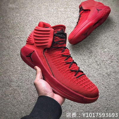 【小明潮鞋】Air Jordan XXXII RED 中國紅 首發 32代 喬丹 戰靴耐吉 愛迪達