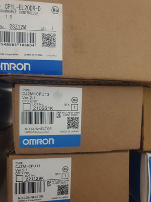 OMRON PLC CJ2M-CPU11 盒裝新品