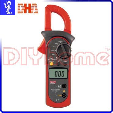 [DIYhome] DHA CM-312A+ PLUS數位式多功能鉤錶夾式電流防震自動關機換檔附攜帶收納套C305110