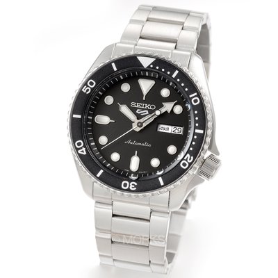 SEIKO 5號 Sports系列 SRPD55K1 精工錶 手錶 42mm 機械錶 黑面盤 鋼錶帶 男錶