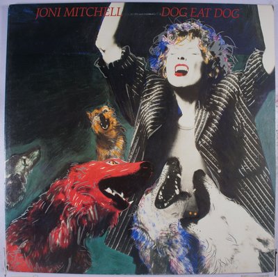 《二手美版黑膠》Joni Mitchell – Dog Eat Dog