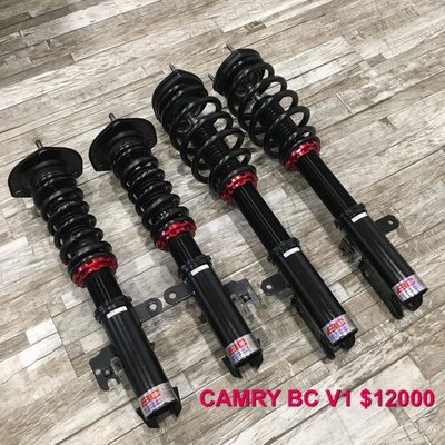 【品太】91109-(保固半年) CAMRY BC V1 高低軟硬可調避震器 極新品 整新品
