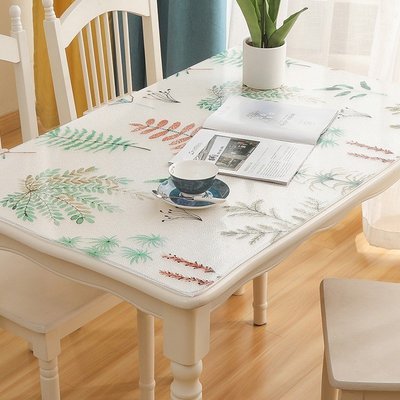 桌布 餐桌墊 pvc桌布 防水 防油 免洗 防燙 加厚軟塑料桌布 北歐水晶墊軟玻璃桌布新店促銷