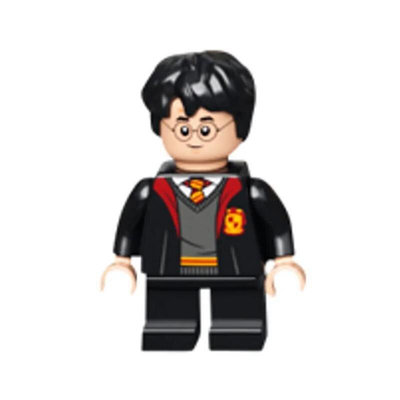 眾信優品 【上新】LEGO樂高 哈利波特人仔 主角光環 短腿 76389 霍格沃茨密室 新品LG839