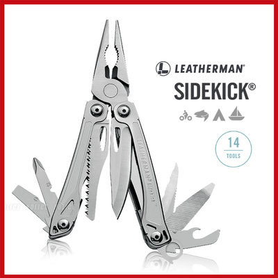 Leatherman Sidekick工具鉗-尼龍套版 (# 831439-n)【AH13128】99愛買