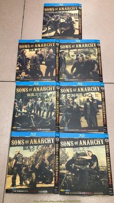 全館免運❤BD藍光DVD  混亂之子 Sons of Anarchy 1-7季 14碟組 全新影片 繁體中字