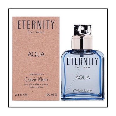 【香舍】Calvin Klein Eternity AQUA 永恆之水 男性淡香水 Tester 100ML
