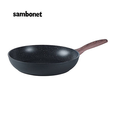 義大利Sambonet / Rock'N'Rose平底鍋20cm (黑色)