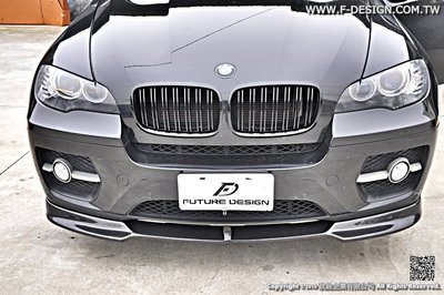【政銓企業有限公司】 BMW E71 X6 全車系專用改新款F16 X6M 雙線亮黑水箱罩 現貨供應 密合度保證 改新款