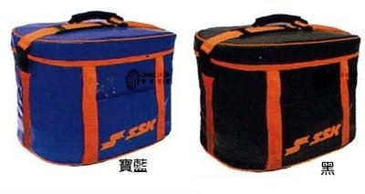 *橙色桔團*【SSK 裝備袋】裝備帶.5打裝球袋/MAB6170 (寶藍) 鏡面人工皮革置球袋