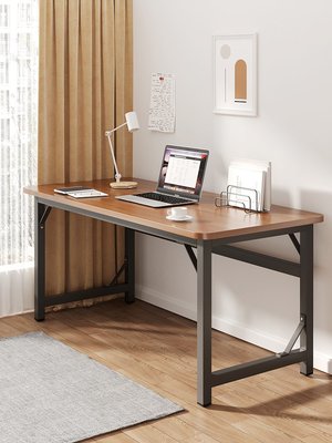 倉庫現貨出貨電腦桌臺式簡易出租屋書桌家用學生寫字桌長方形小桌子簡約辦公桌