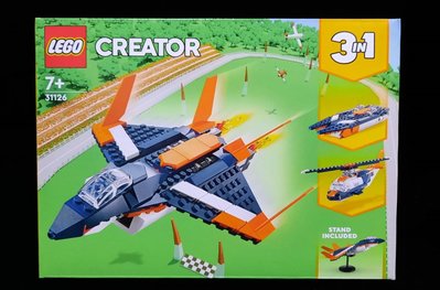 (STH)2022年 LEGO 樂高 CREATOR 系列 - 超音速噴射機     31126